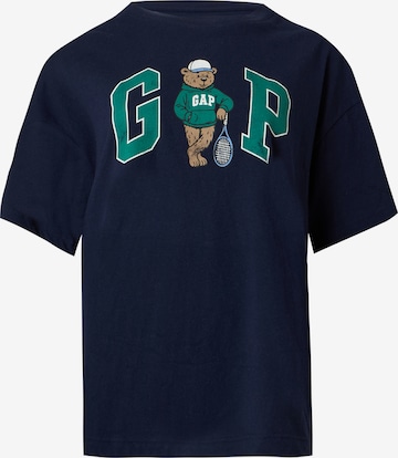 T-shirt 'BRANNAN' GAP en bleu : devant
