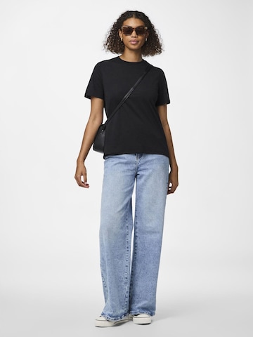 T-shirt PIECES en noir