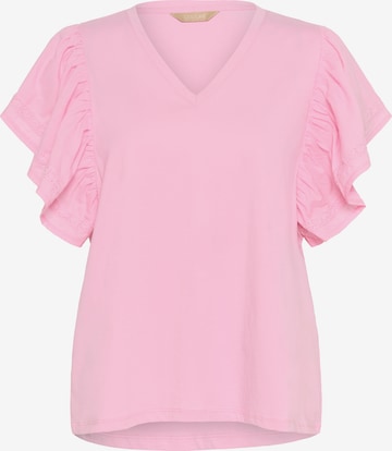 CULTURE Blouse 'Aca' in Roze: voorkant