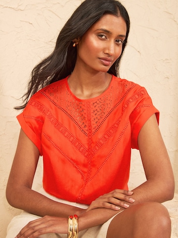 love & roses - Blusa en naranja