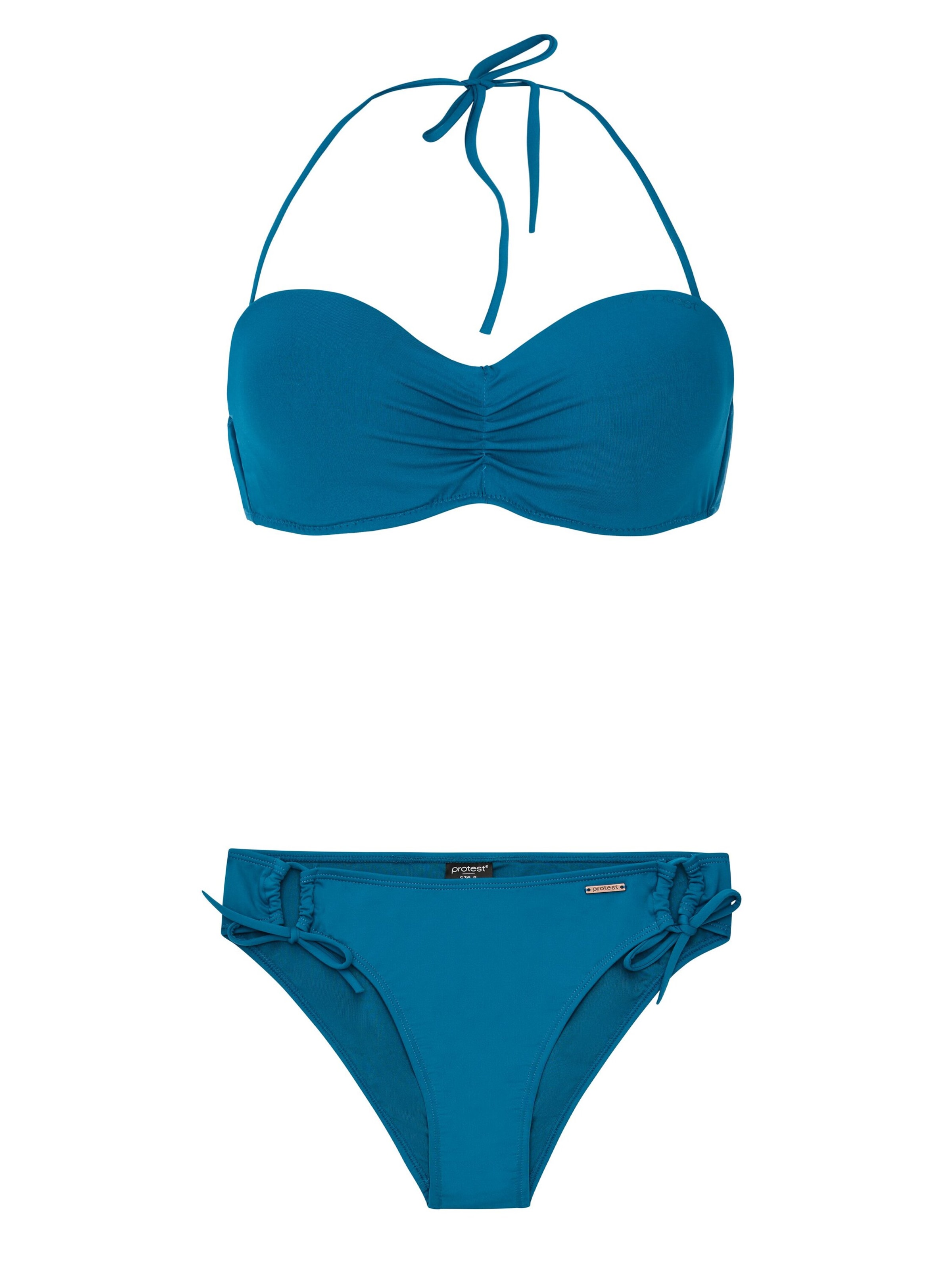 PROTEST Bandeau Bikini 'PRTGemini' in Blau: Vorderseite