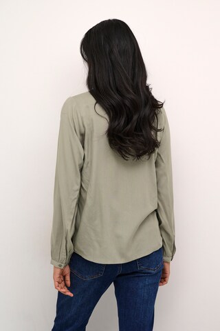 Camicia da donna 'Calinda' di Kaffe in verde