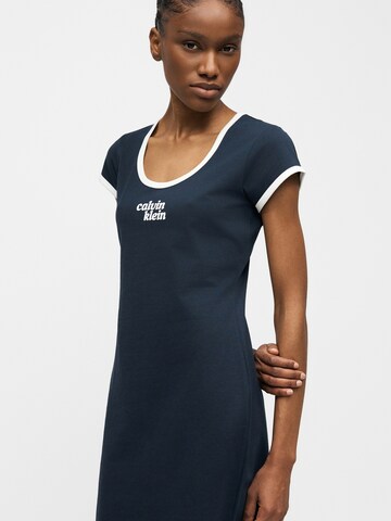 Calvin Klein Jeans Jurk in Blauw
