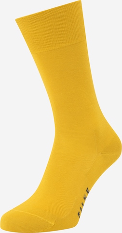 FALKE Sockor i gul: framsida