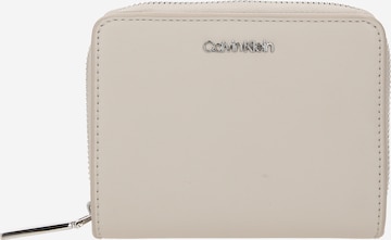 Calvin Klein Plånbok i beige: framsida