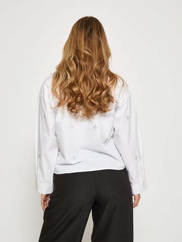 Top 'Lumi' di minus in bianco