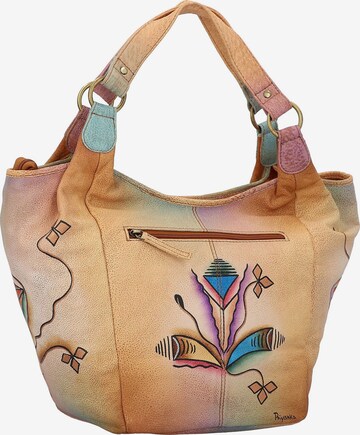 Greenland Nature Shoulder Bag 'Art & Craft ' in Brown