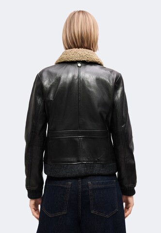 Mauritius Between-season jacket 'Hiver' in Black