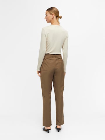 OBJECT - regular Pantalón cargo 'Andrea' en marrón