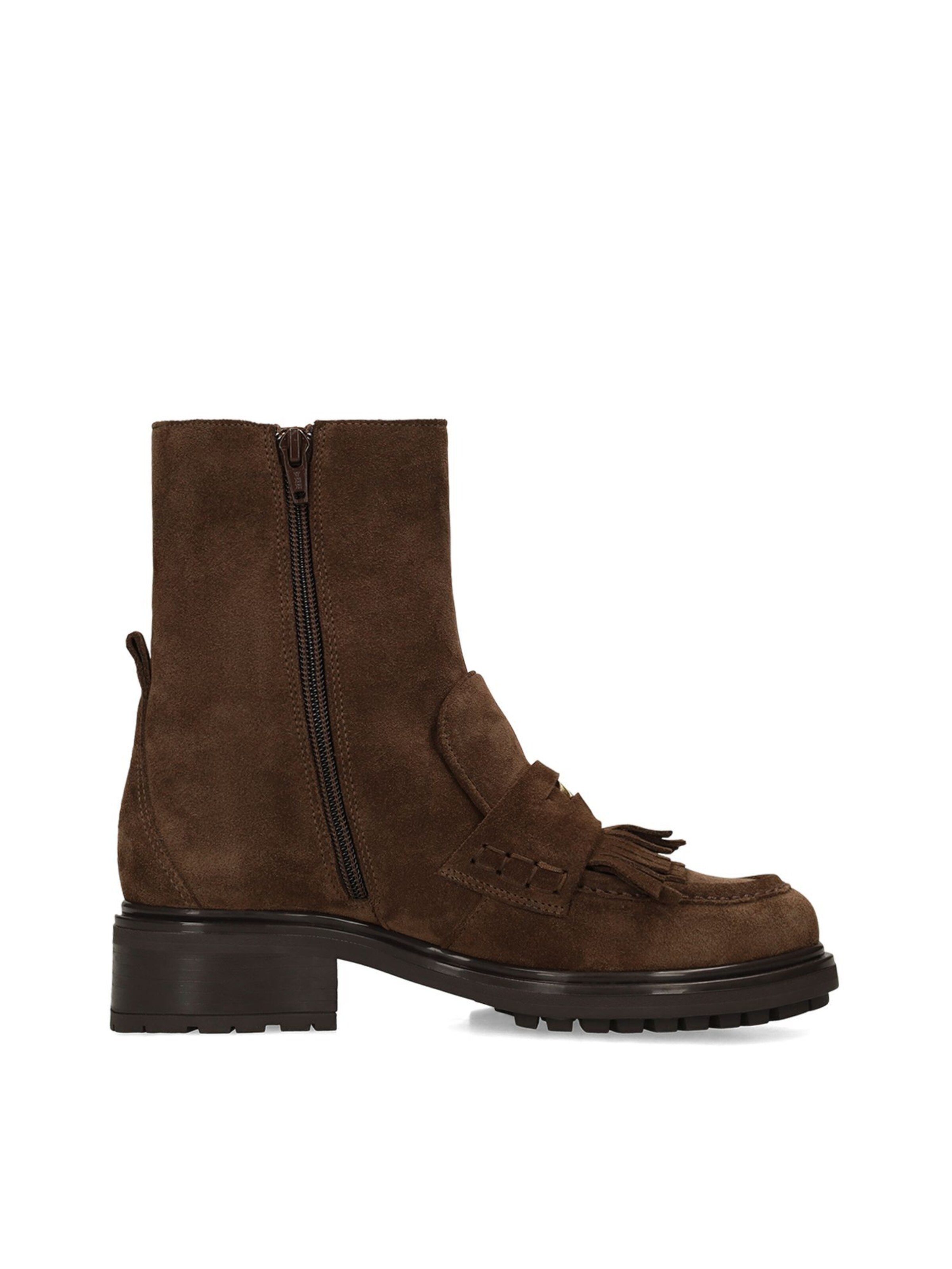 MANFIELD Stiefelette in Braun
