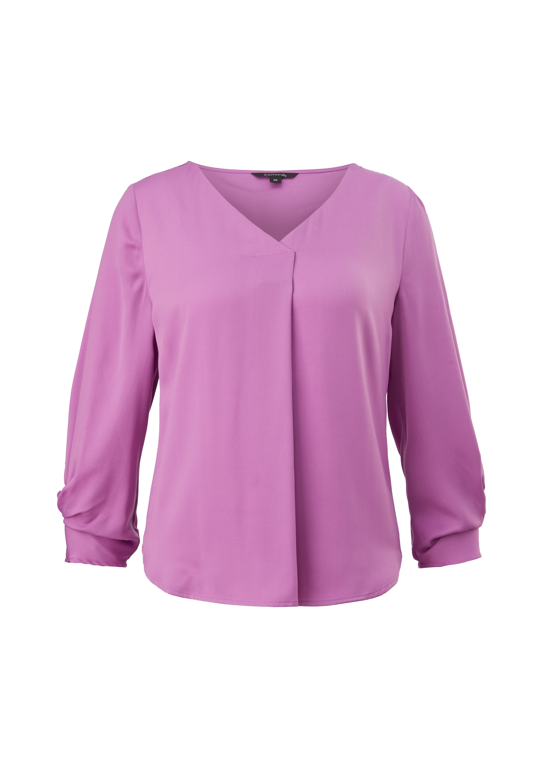 COMMA Blouse in Pink: front