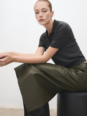 MANGO Пуловер 'ACADEMIA' в сиво