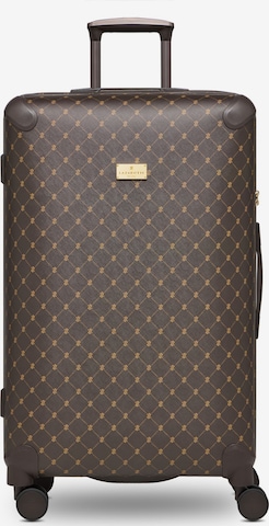 Valisette 'Palermo' Lazarotti en marron : devant