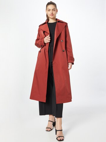 BOSS Black Between-seasons coat 'Cifana 1' in Red