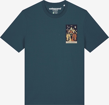 Watapparel Shirt 'Tarot - The Chariot' in Blau: Vorderseite