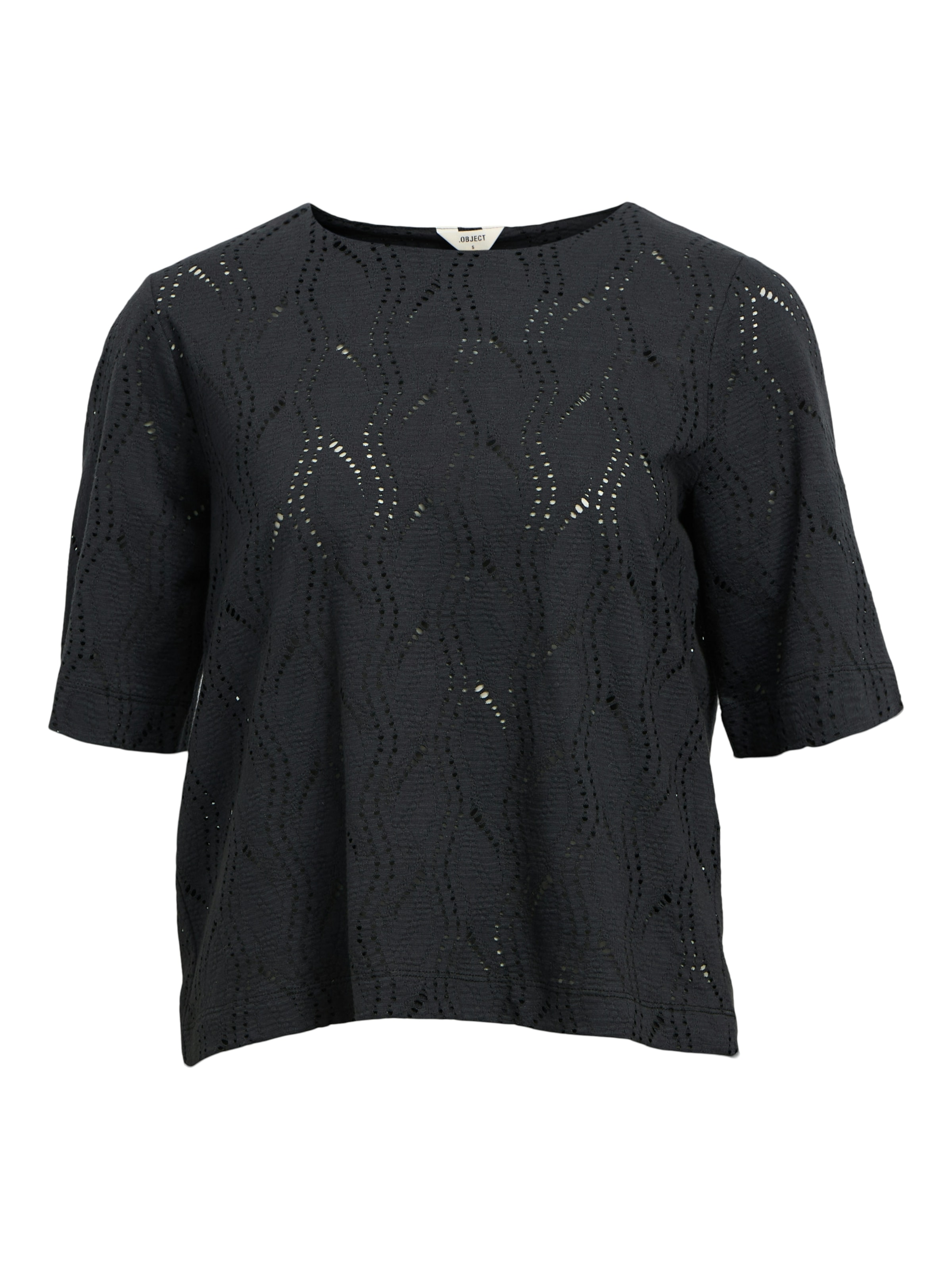 OBJECT Shirt 'Ava' in Black: front