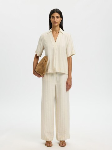 SELECTED FEMME Blouse in Beige