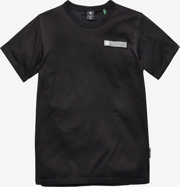 T-Shirt G-Star RAW en noir : devant