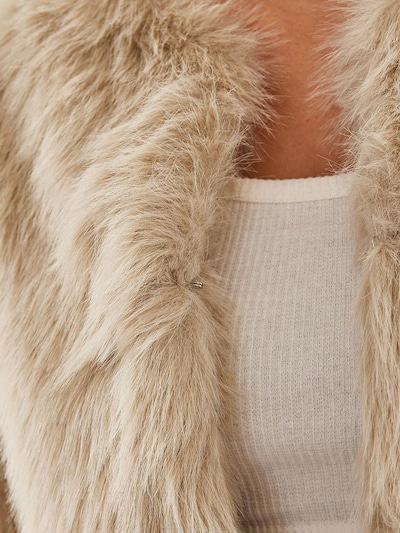 Bianco Lucci Veste mi-saison en L en beige, Vue avec produit