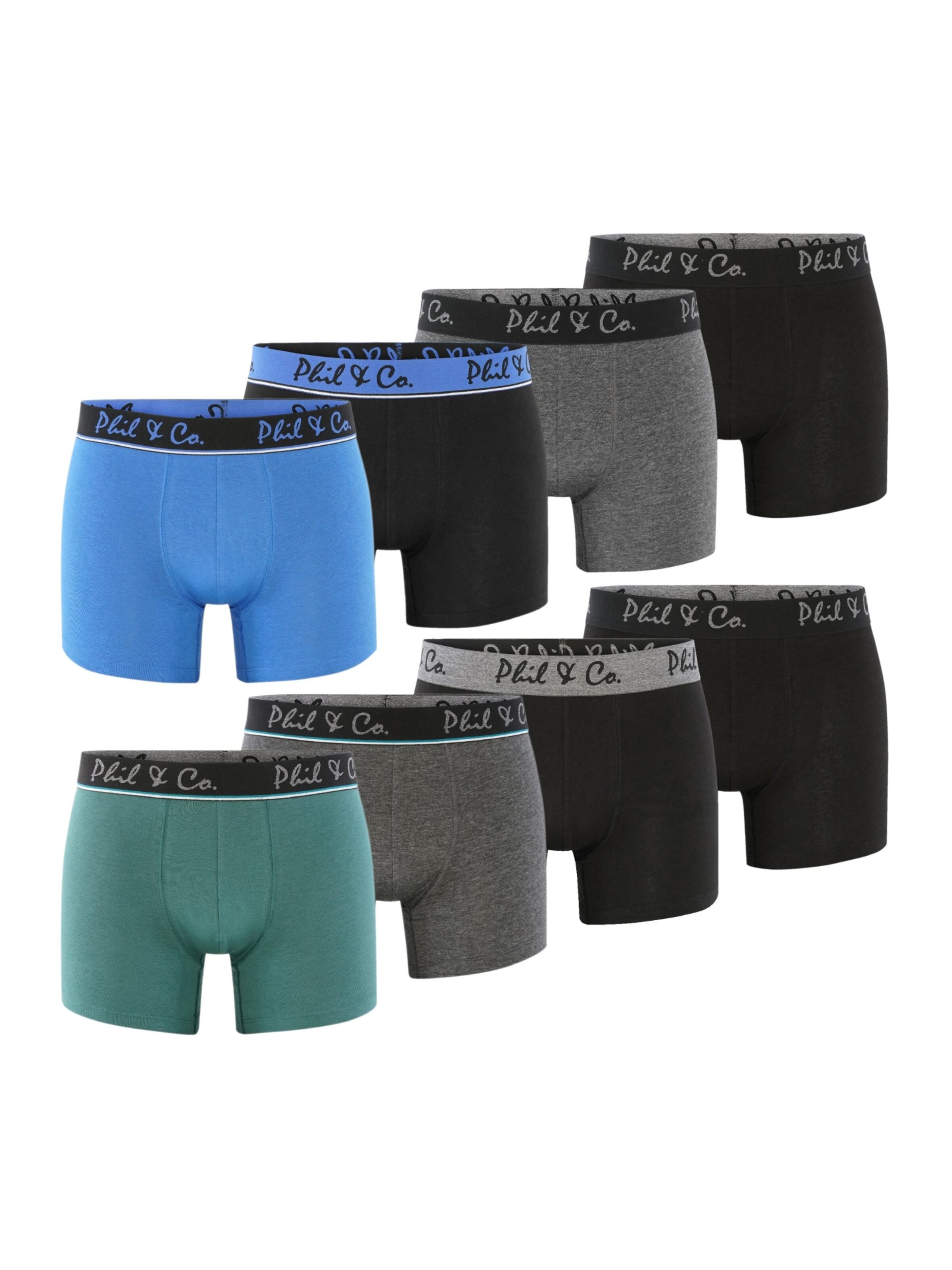 Phil & Co. Berlin Boxer shorts in Mixed colours: front