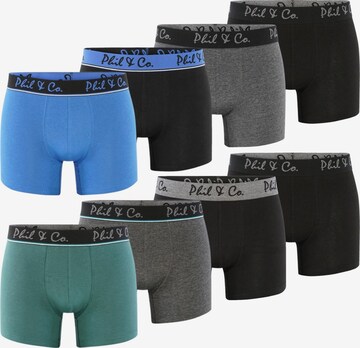 Phil & Co. Berlin Boxershorts in Gemengde kleuren: voorkant