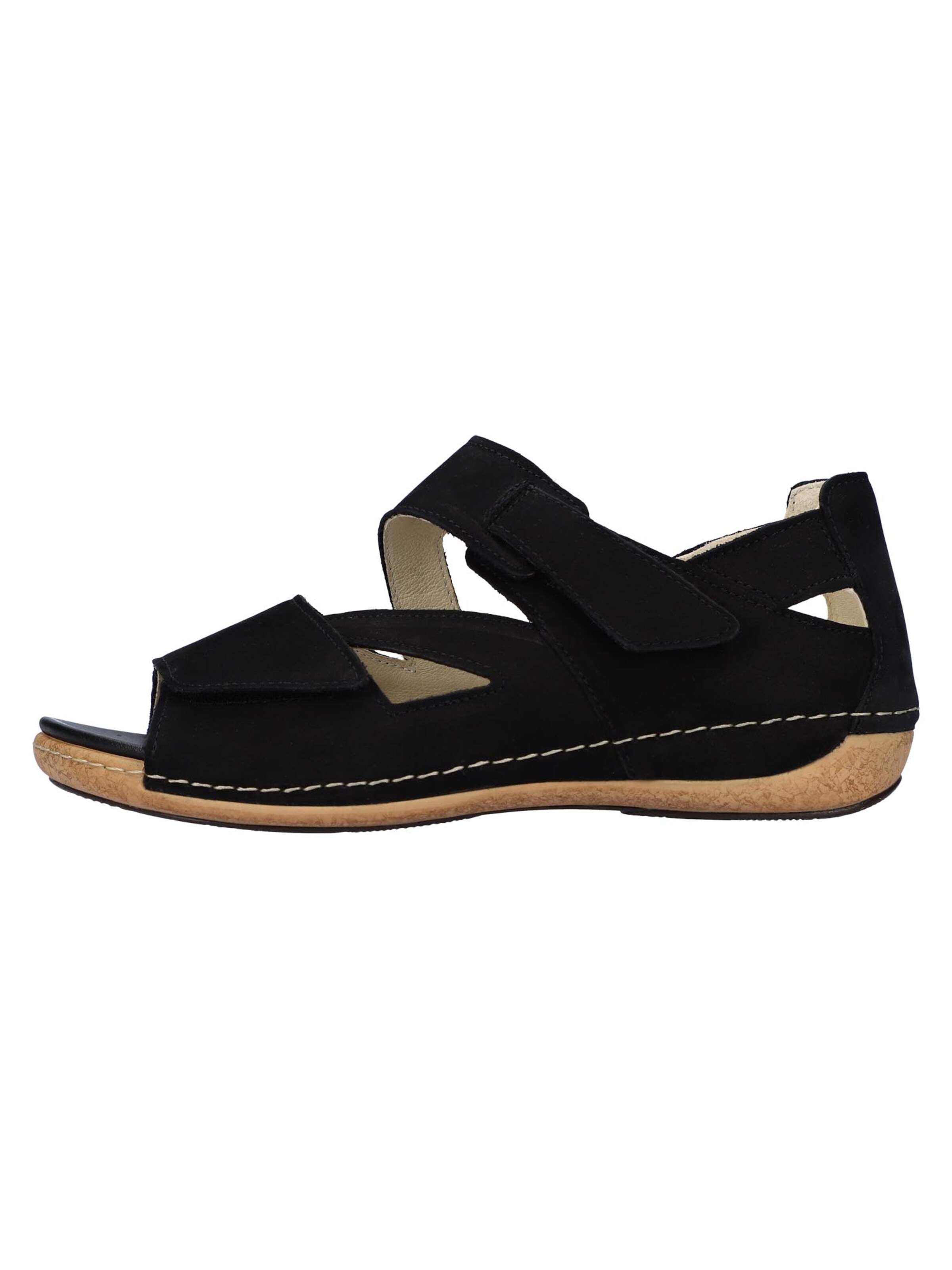 WALDLÄUFER Sandal 'Heliett' in 36/Wide in Black, Item view
