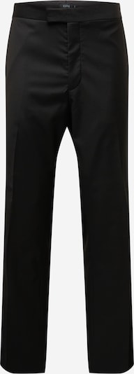 BURTON MENSWEAR LONDON Trousers with creases in Black, Item view