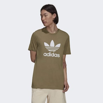 ADIDAS ORIGINALS T-Shirt 'Adicolor Classics Trefoil' in Grün