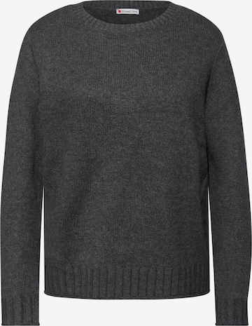 STREET ONE Pullover in Grau: Vorderseite