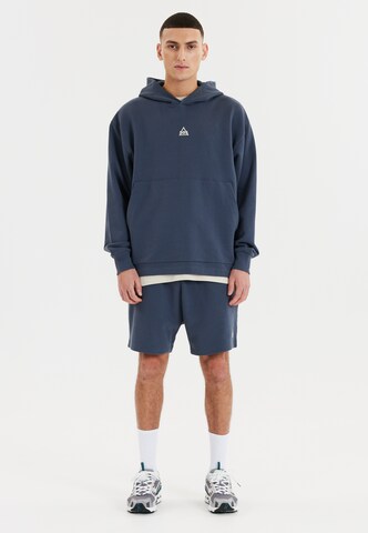 SOS Sweatshirt 'Bovec' in Blau: Vorderseite