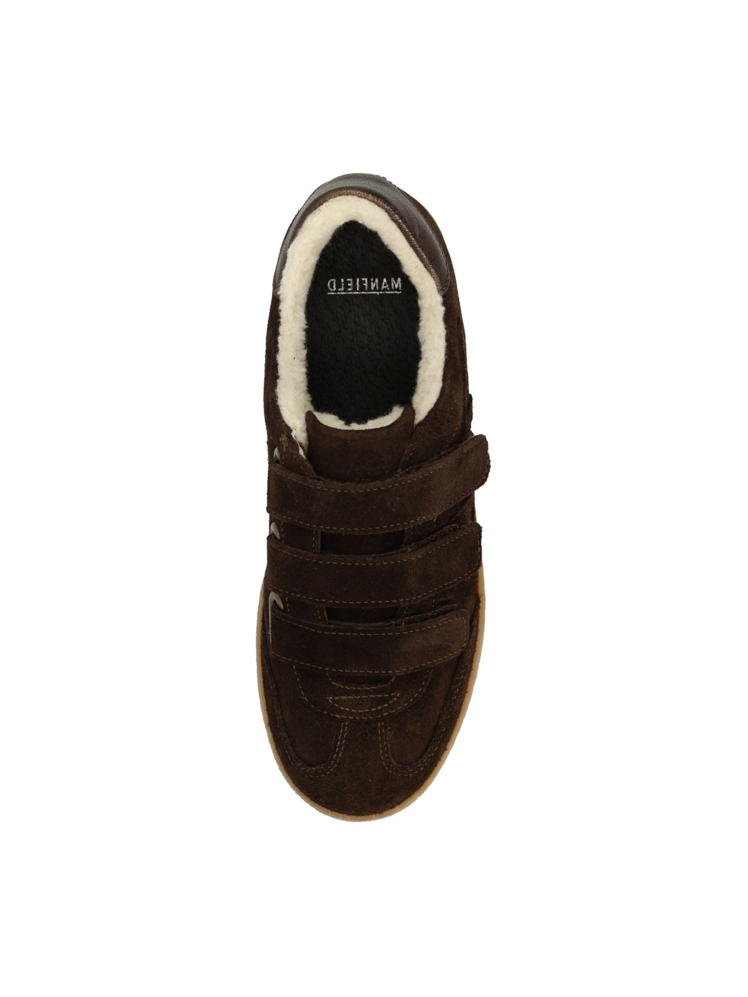 Baskets basses MANFIELD en marron