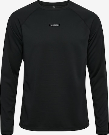 T-Shirt fonctionnel 'Momentum' Hummel en noir : devant