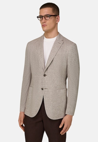 Fit confort Veste de costume Boggi Milano en beige : devant