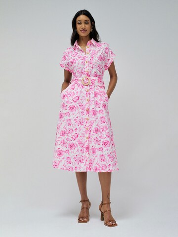 Salsa Jeans Shirt dress in Mixed colours: front