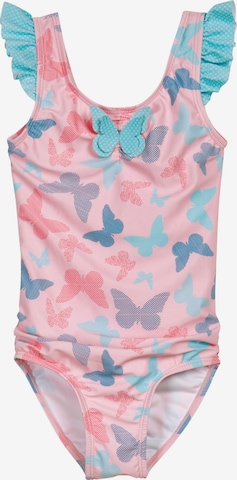 PLAYSHOES Swimsuit in Pink: front