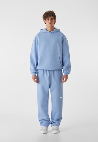 Lost Youth Loosefit Byxa i blå