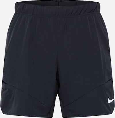 NIKE Workout Pants in Black / White, Item view