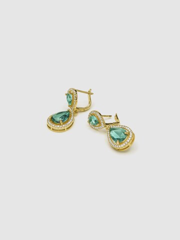 Luxenter Earrings 'Misim' in Green