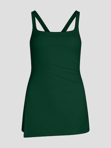 YO-GAYA Sportjurk 'Timeless Tennis Dress' in Groen: voorkant