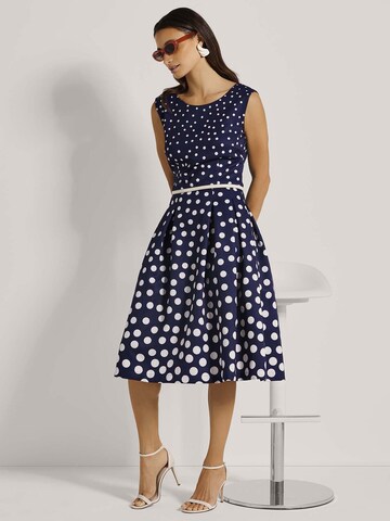 Robe d’été MADELEINE en bleu