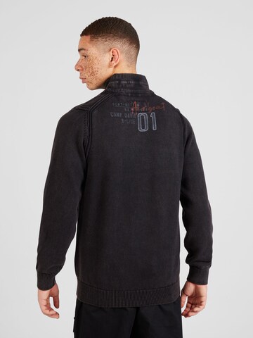 CAMP DAVID Sweater in Black