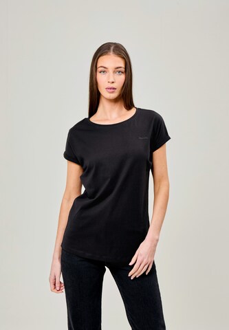 BENCH T-Shirt in Schwarz: Vorderseite