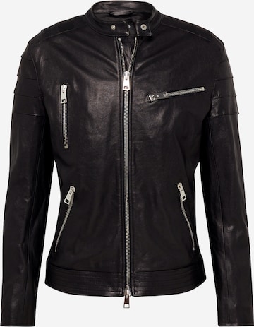 Dondup Between-season jacket in Black: front