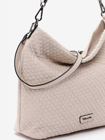 TAMARIS Shoulder Bag 'Jelena' in Beige