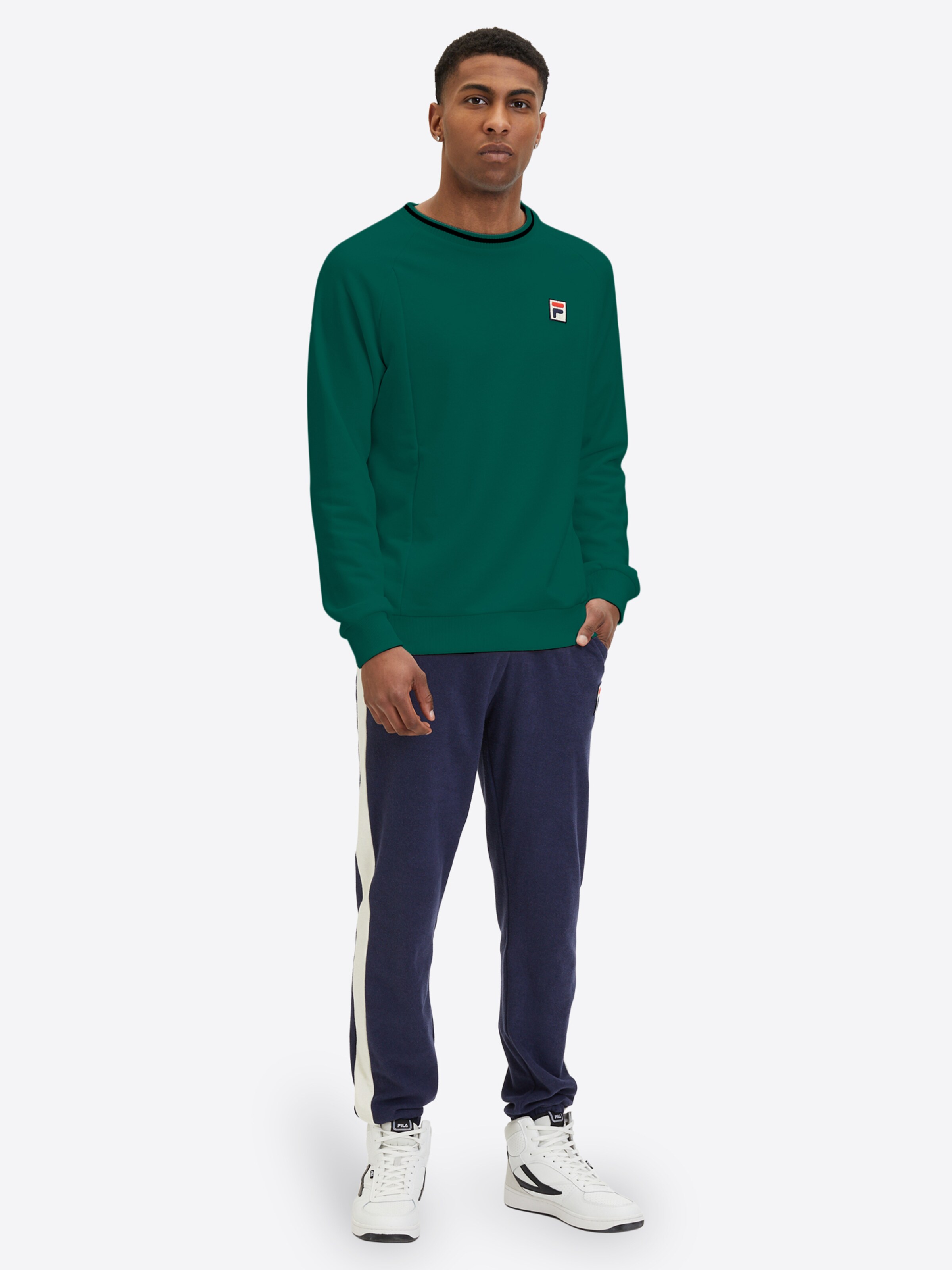 Green fila jumper sale