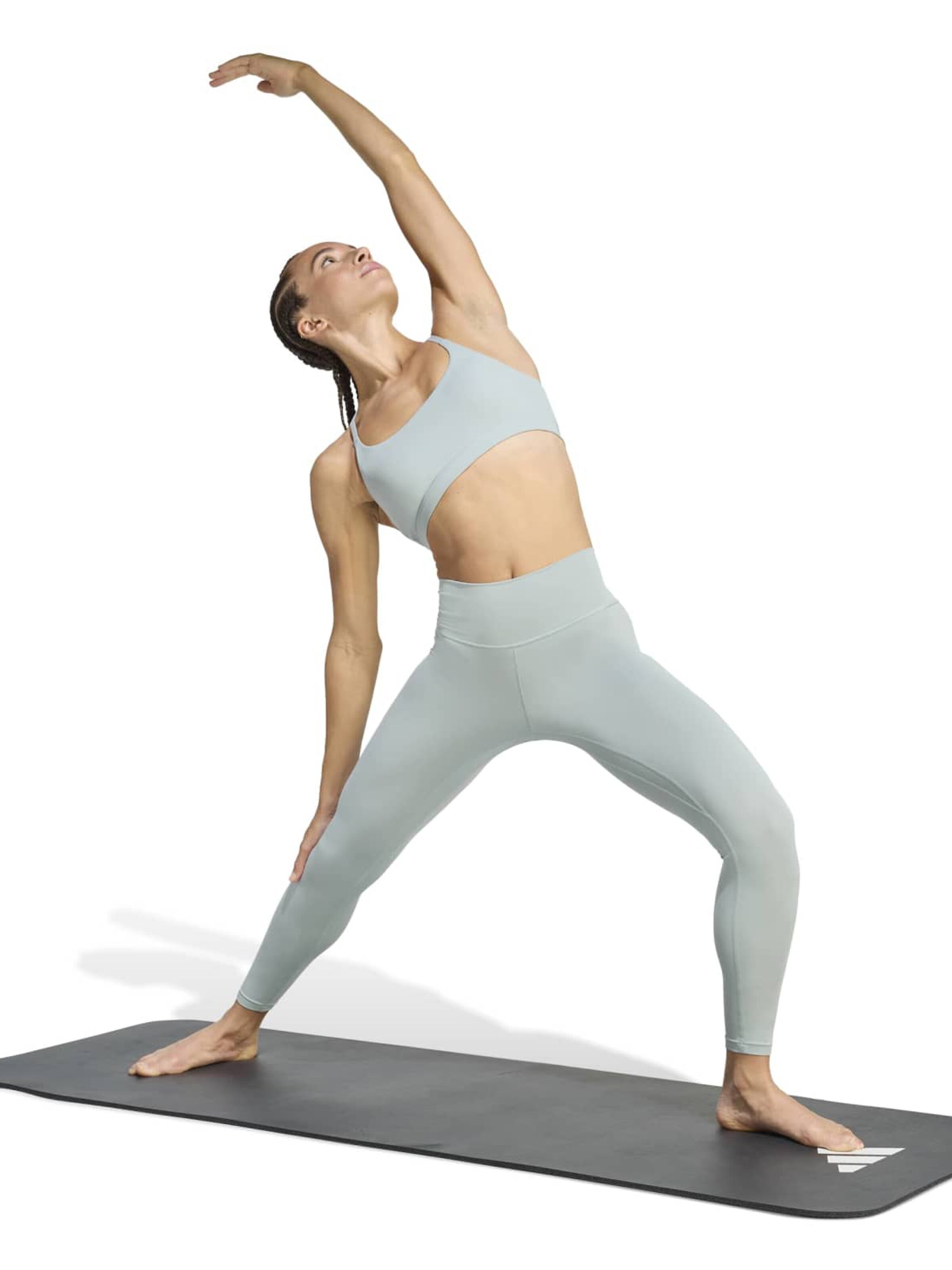 ADIDAS PERFORMANCE Skinny Sportbroek 'All Me' in Groen