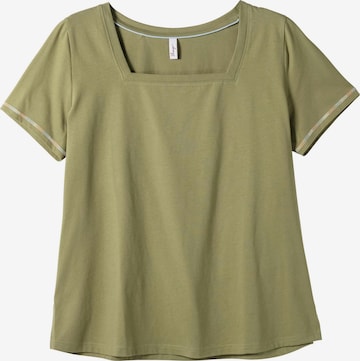 SHEEGO Shirt in Green: front