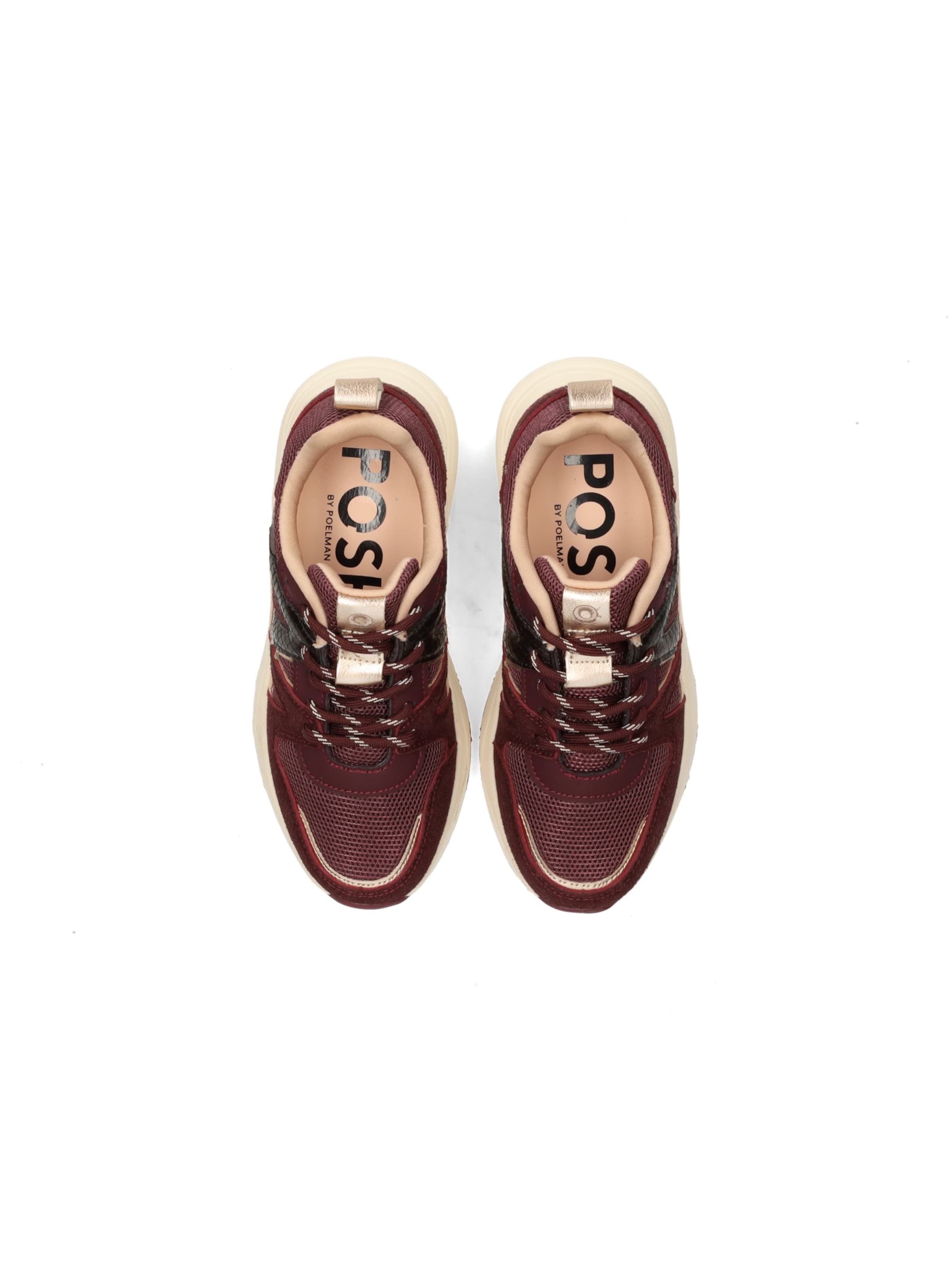 POSH by Poelman Sneakers in Bruin