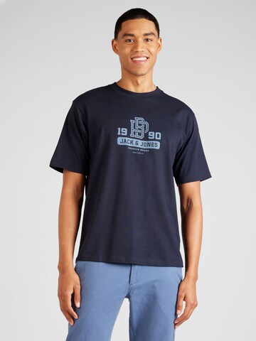 T-Shirt 'JONAH' JACK & JONES en bleu : devant