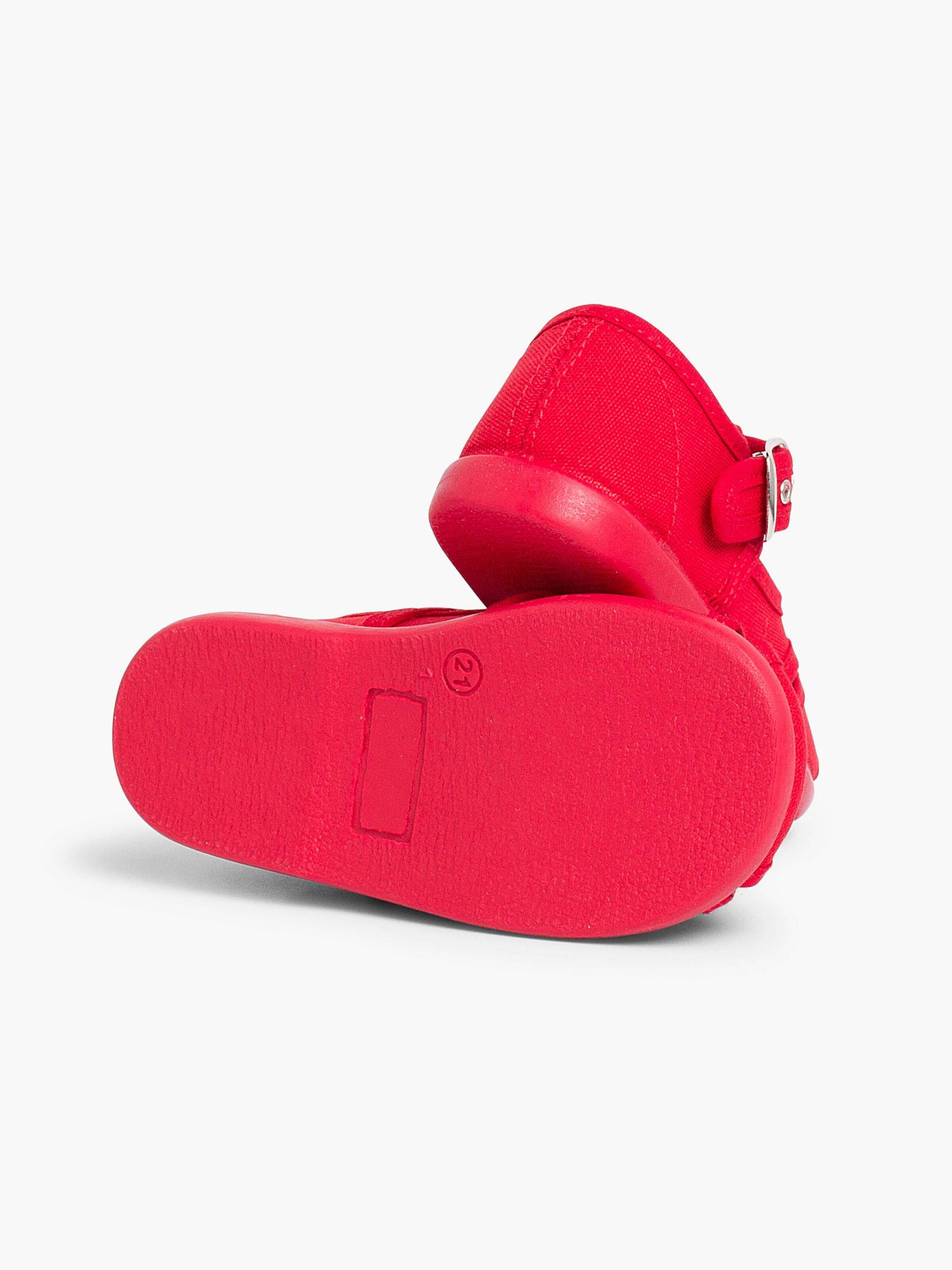 Pisamonas First-Step Shoes in Red